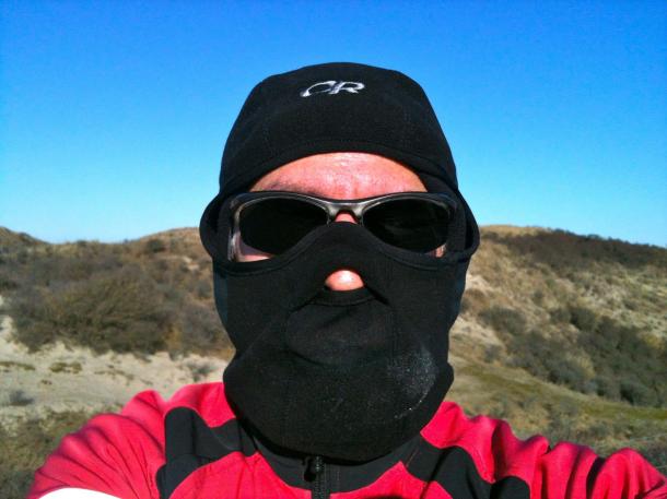 -3C 26F on the thermometer Felt like -8C 17F in th