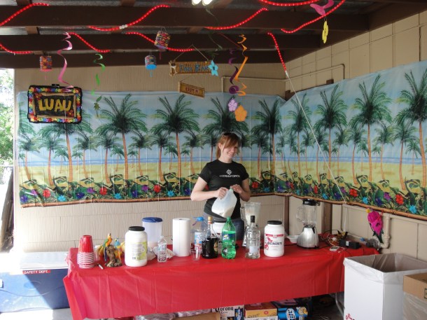 BP MS150 2013 La Grange Recovery Drinks