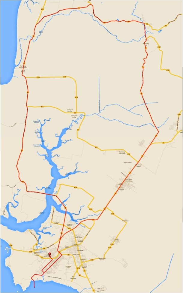 JMFR 2014 Route