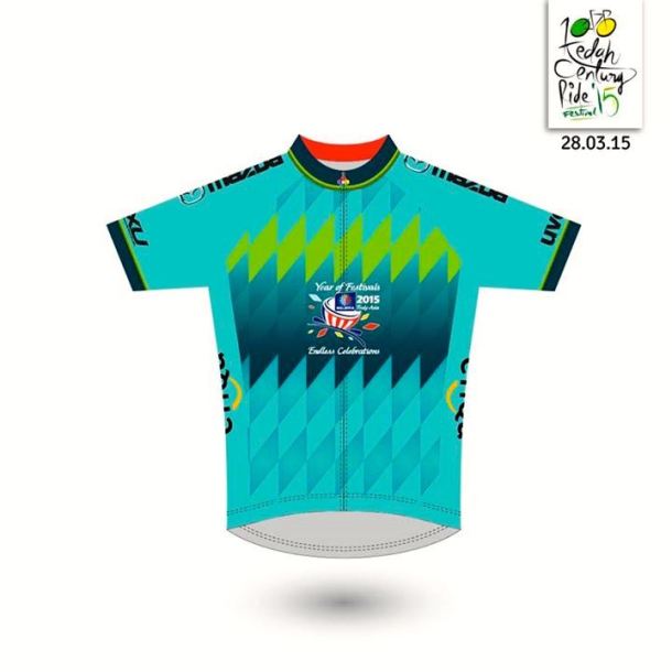 Kedah Century Ride 2015 Jersey