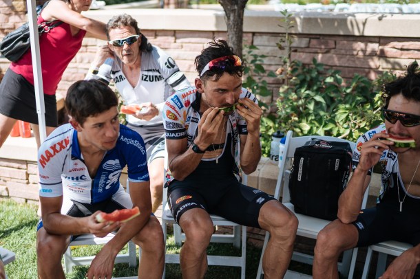 Cognoscenti Day 5 Richard and Pros at Finish