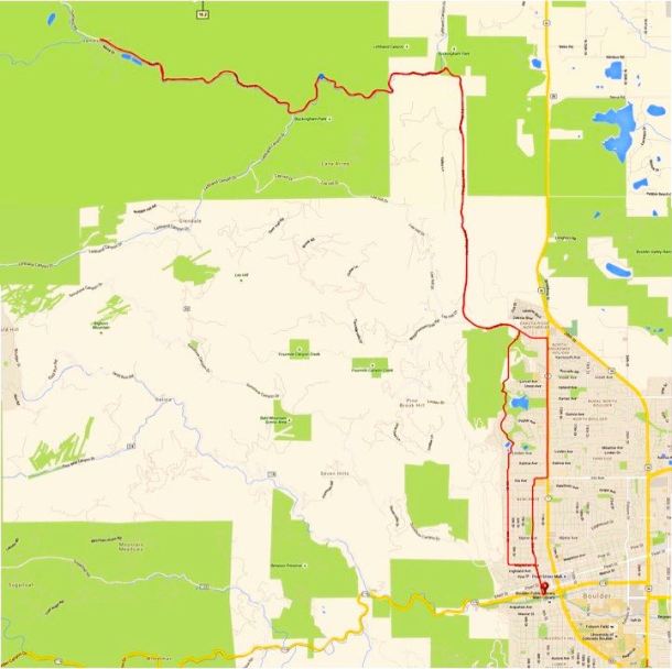 Cognoscenti Day 6 Route