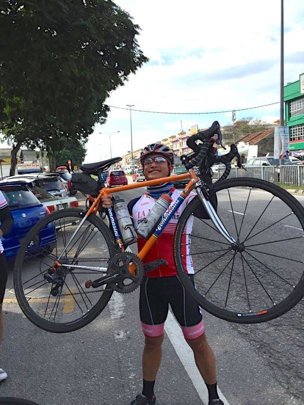 Audax BRM 200 Malaysia 2016 Finish Marco