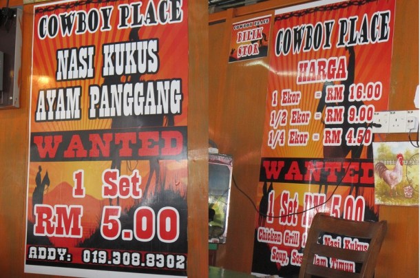 BCG Klang - PD - Day 1 Cowboy Place Menu sharinginfoz blogspot my