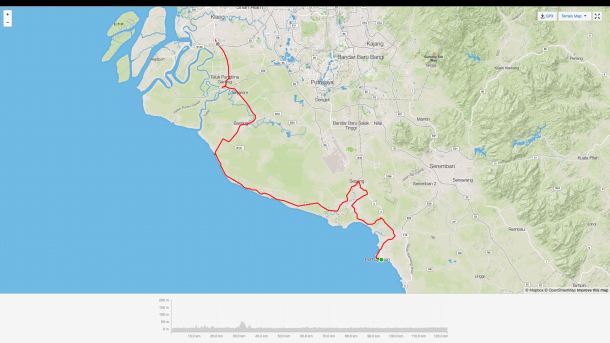 Relive Strava Map Screen