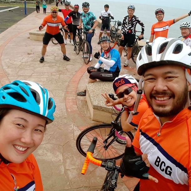 BCG Morib Ride at Morib Safwan Siddiq