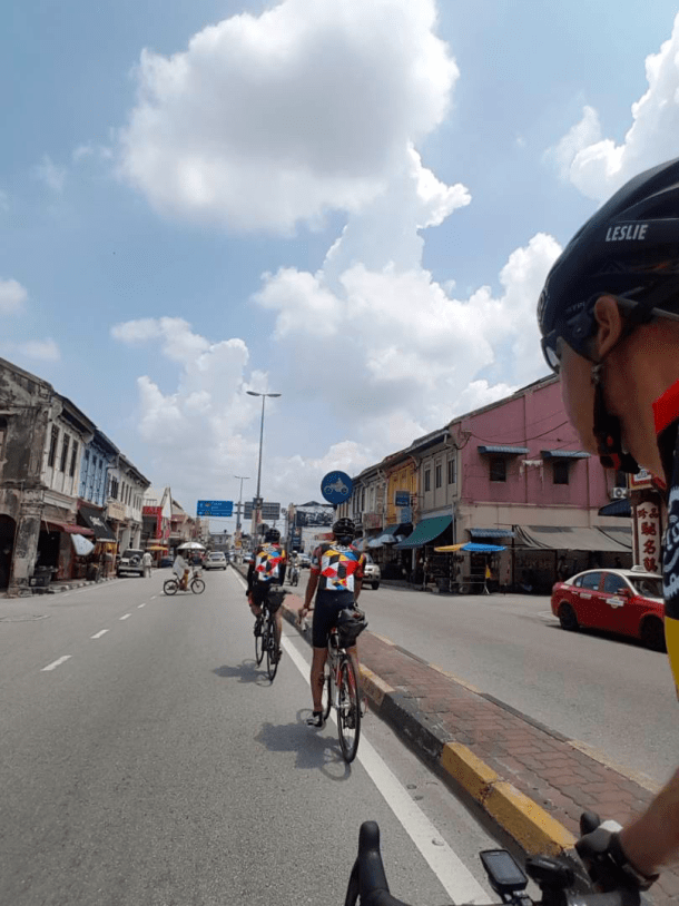 Friday PM Cycling to Penang Leslie Tong