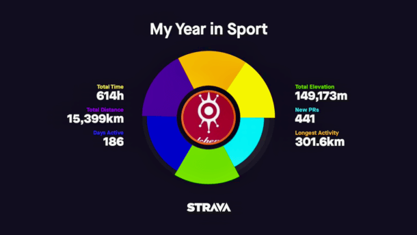 2017 Strava My Year in Sport