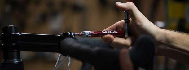 T Ratchet + Ti Torque in use Silca