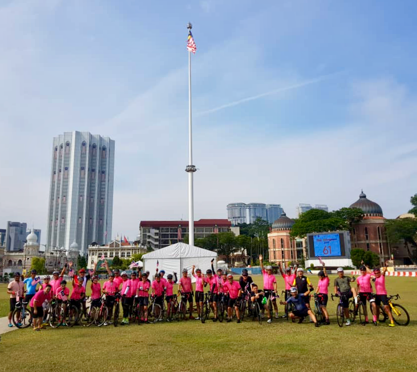 Merdeka Ride Dataran Merdeka 1 TH Lim